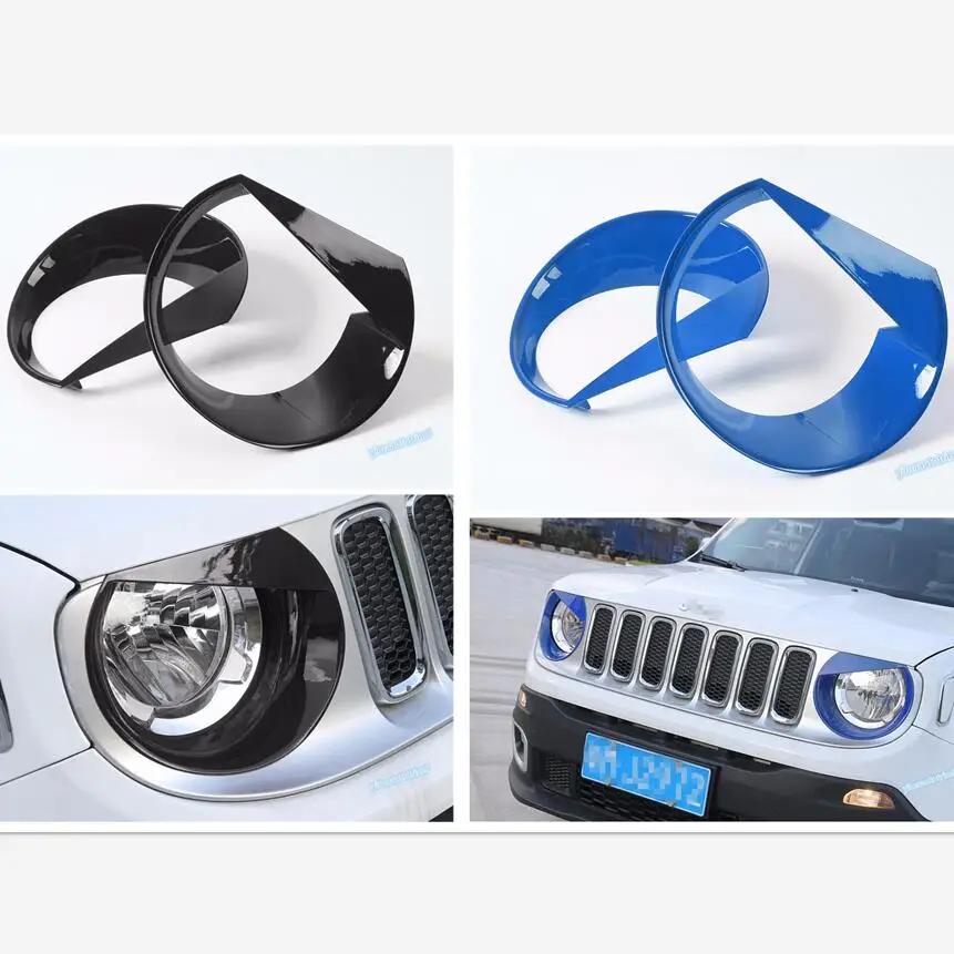 Yimaautoпланки передние фары лампа кольцо для указателя поворота 2 шт. подходит Jeep
