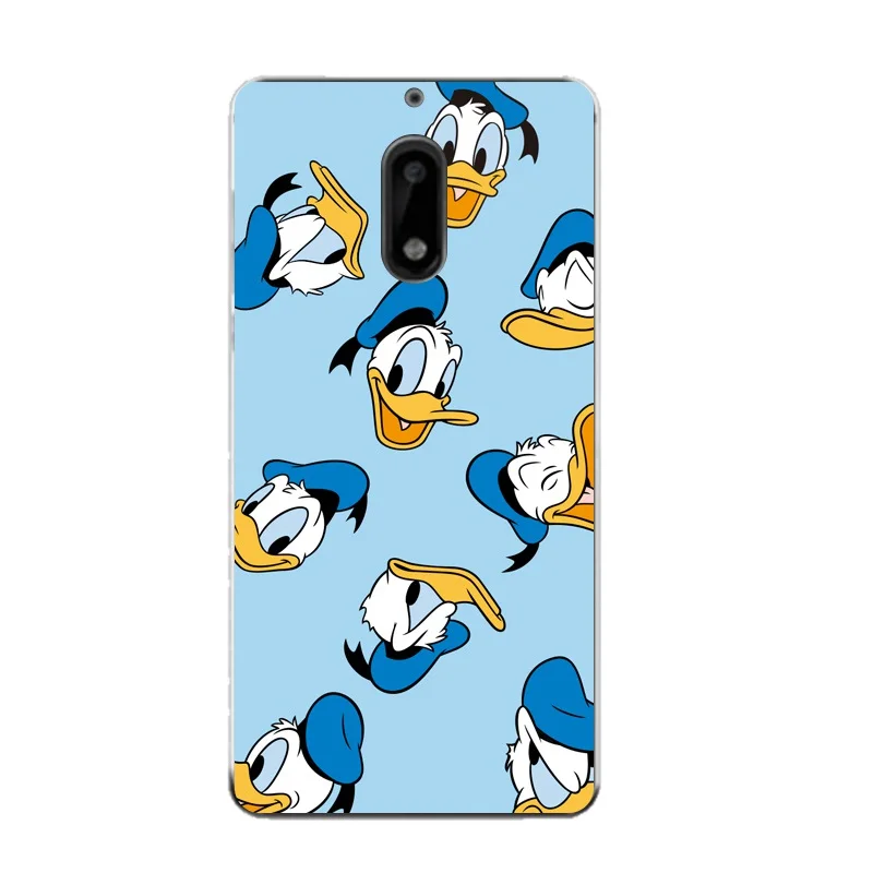 Мягкий прозрачный чехол из ТПУ для телефона Nokia3 5 6 8 N540 N640 N535 N830 Fundas Micky силиконовый