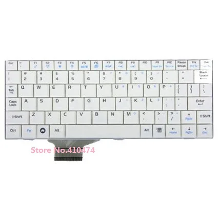 SSEA белая клавиатура для нетбука Asus EEE PC 700 701 900 901 Бесплатная доставка|netbook