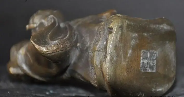 Китайская медь богатство деньги сокровище миска Фортуна маммон Бог богатая