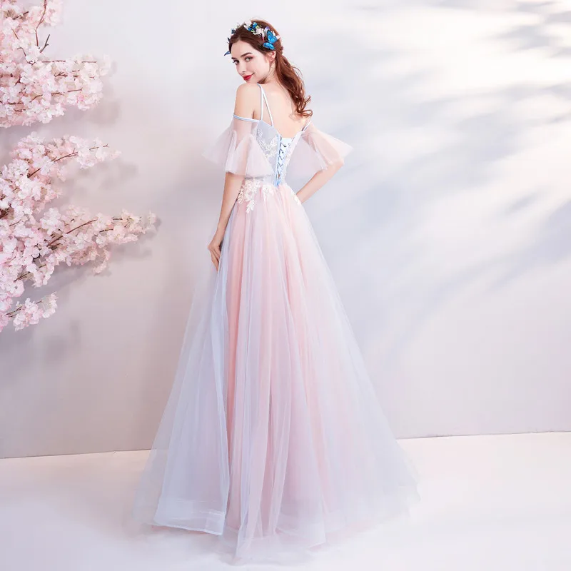 Вечерние Платья с цветочным узором открытыми плечами открытой спиной со