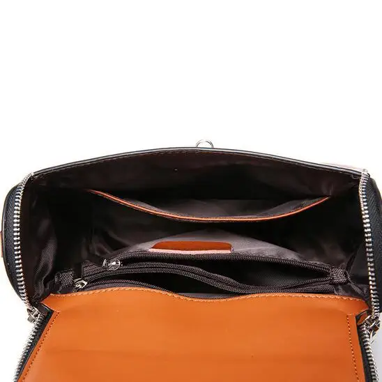 2018 Модная женская сумочка из вощеной кожи докторская сумка маленькая мессенджер