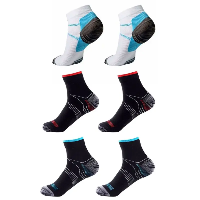 Носки мужские компрессионные эластичные короткие с супинатором 1 пара | Мужская