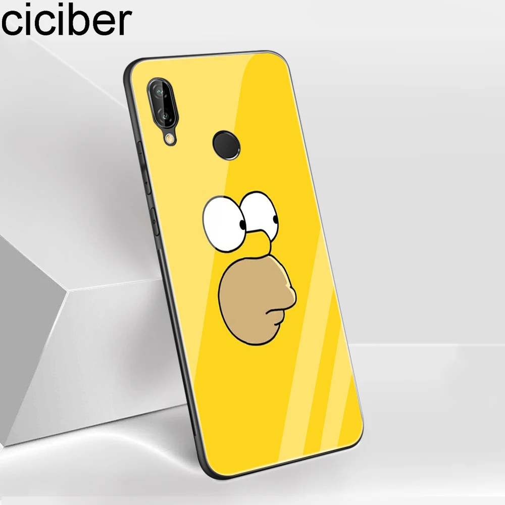 Ciciber чехол для Huawei P30 P20 Mate 20 Pro Lite чехлы телефонов Honor 10 из закаленного стекла Funda Capa