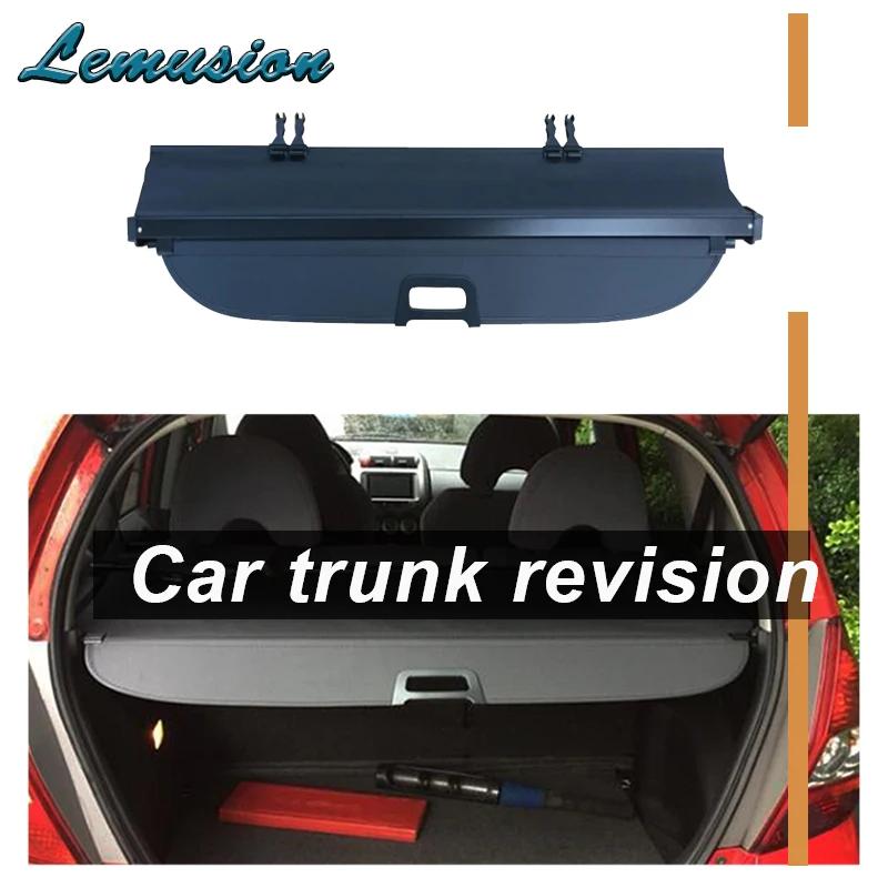 MCrea 1Set Car Rear Trunk Cargo Cover For Honda Fit/Jazz 2014 2015 2016 2017 2018 Black Security Shield Shade Auto accessories | Автомобили