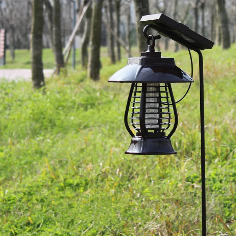 

Solar 24LED Mosquito Killer Rechargeable Waterproof Outdoor Garden Lawn Lamp Indoor Mosquito Killing / Lighting