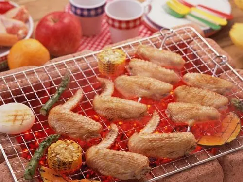 Металлический квадратный гриль 1 шт. сетка для барбекю антипригарный из