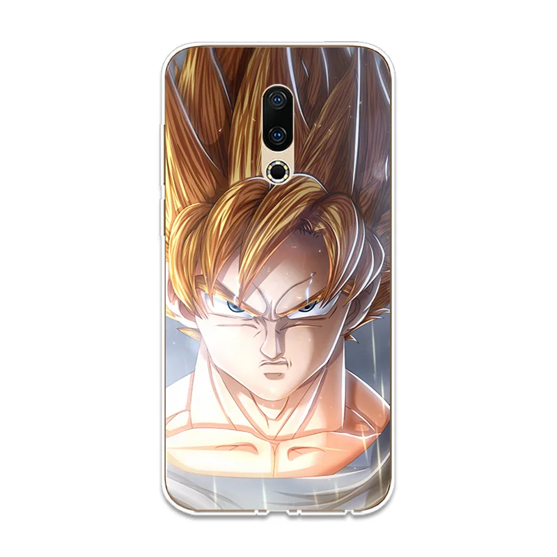 Dragon Ball Super Silicone Phone Case Couqe Fundas For Meizu 15 16 Lite Plus 16X Note 8 Pro 6 7 X8 U10 U20 Shell Soft Cover |