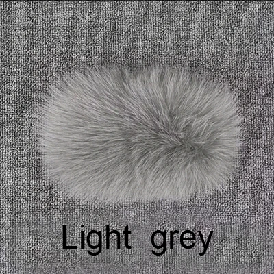 light grey RuiXiangTe новинка женский натуральный мех шуба из песца с капюшоном польто для зими шуба заказ прямая постовка с фабрики - Цвет: light grey