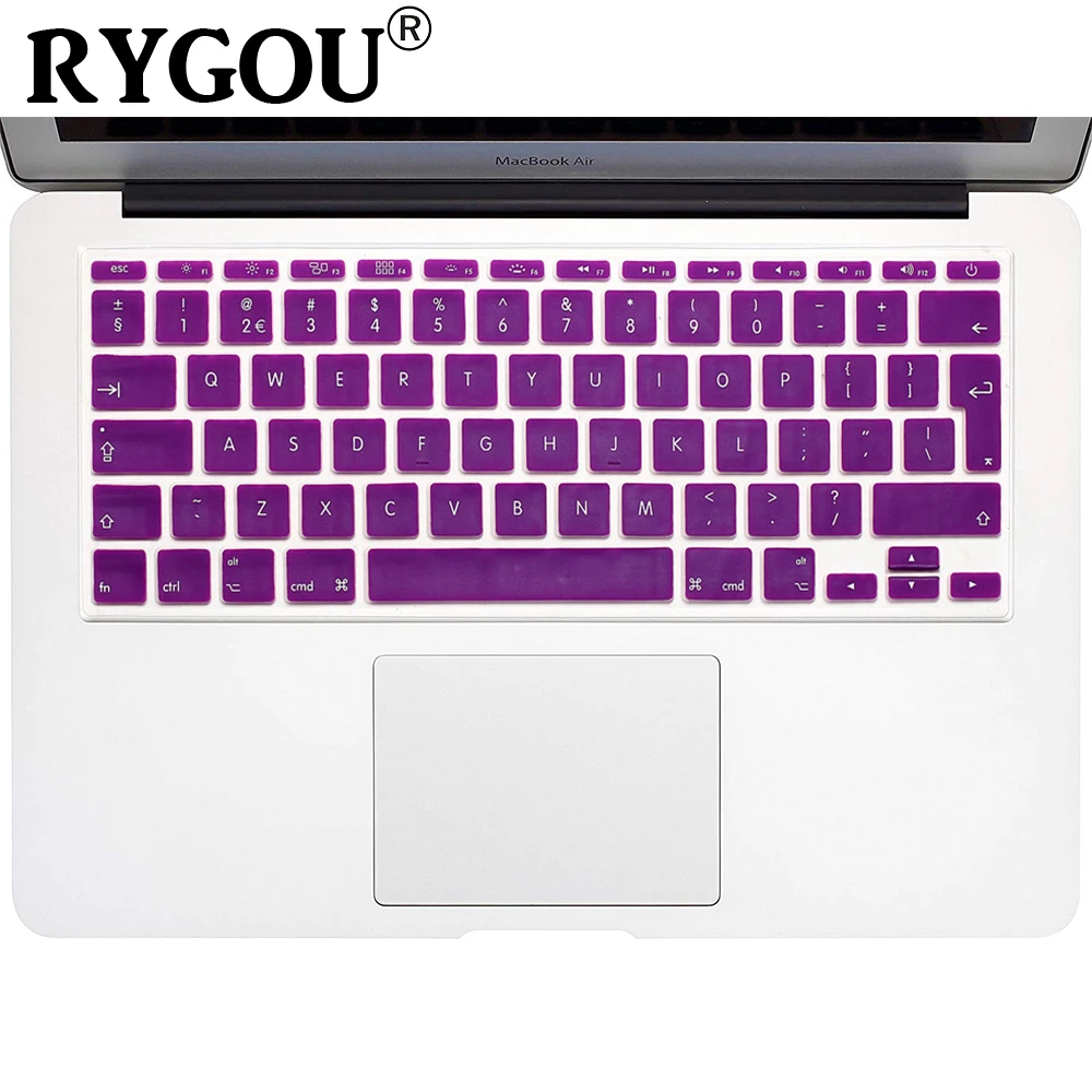 Английская (Великобритания) Силиконовая крышка клавиатуры для Apple MacBook Air 11 6 &quotA1370