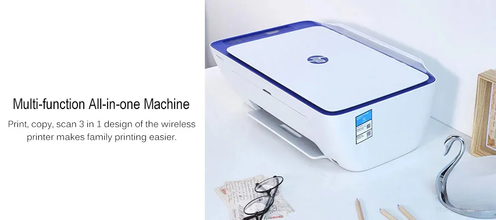 Xiaomi Mijia hp DeskJet 2621WiFi беспроводной принтер сканер копия 3 в 1 Многофункциональный 120x1200 dpi умное управление приложением