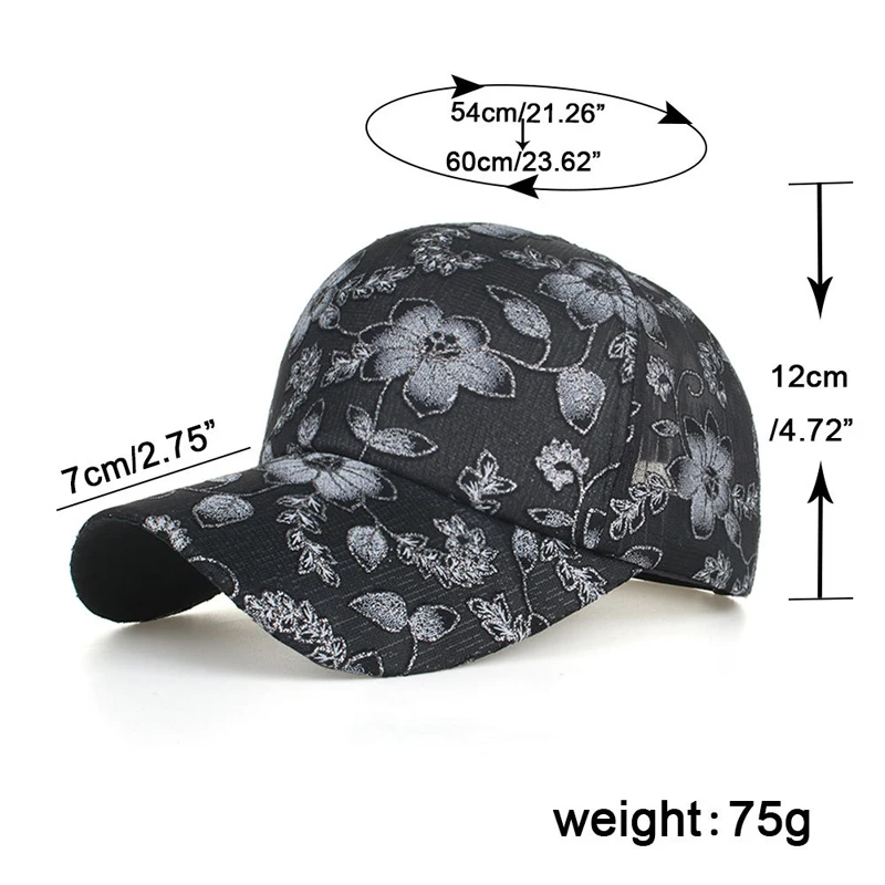 F & U Новый Для женщин шляпа Кепки Кружева цветочные Регулируемый Casquet женский