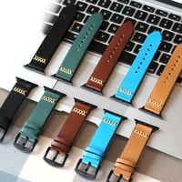 alk band watchbands for iwatch for apple watch series 4strap 38 40 42 44mm genuine leather belt watch accessory bracelet buckle