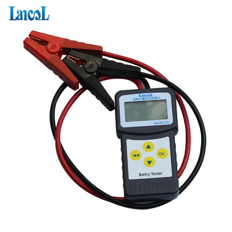 

Lancol 12V Automotive Battery Tester MICRO-200 Car Battery Detector With USB for Printing