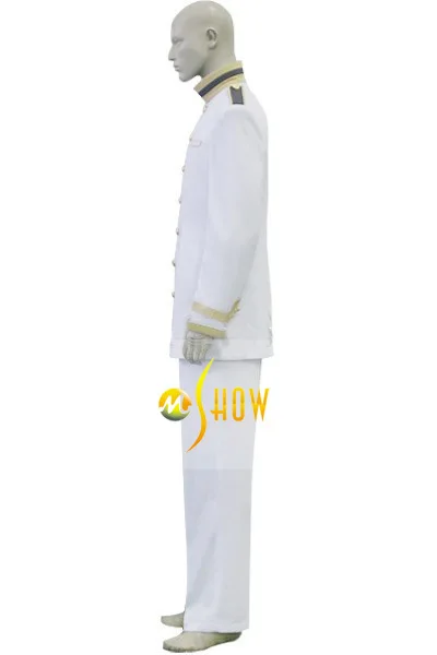 Anime Game Hetalia Axis Powers Japan Cosplay costume mens party suit white military uniform cos clothing set custom made|suit blouse|suit men slim