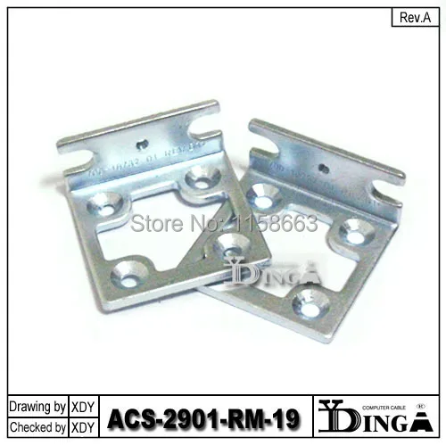 ACS-2901-RM-19 Rack Mount Kit стойку ухо для CISCO2901 маршрутизатор |