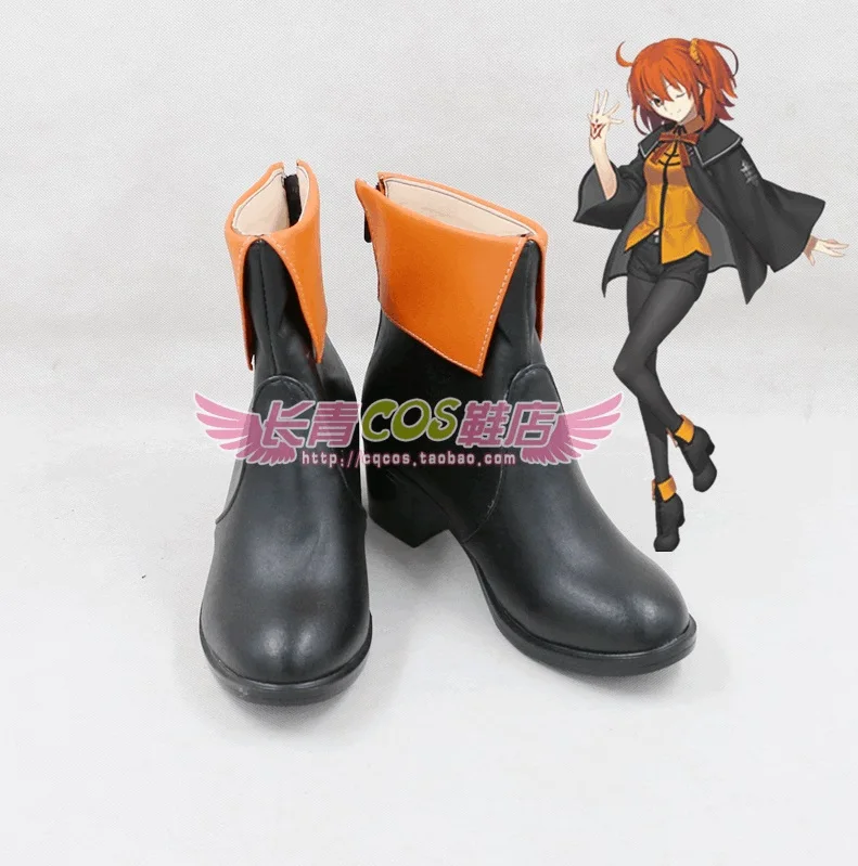 

Fate Grand Order FGO Master Ritsuka Fujimaru Girls Cosplay Shoes сапоги C006