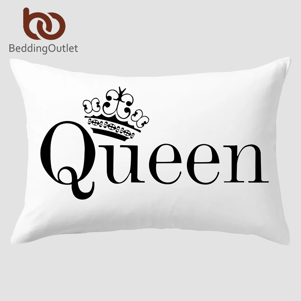 BeddingOutlet декоративная наволочка для подушки простой дизайн постельное белье с