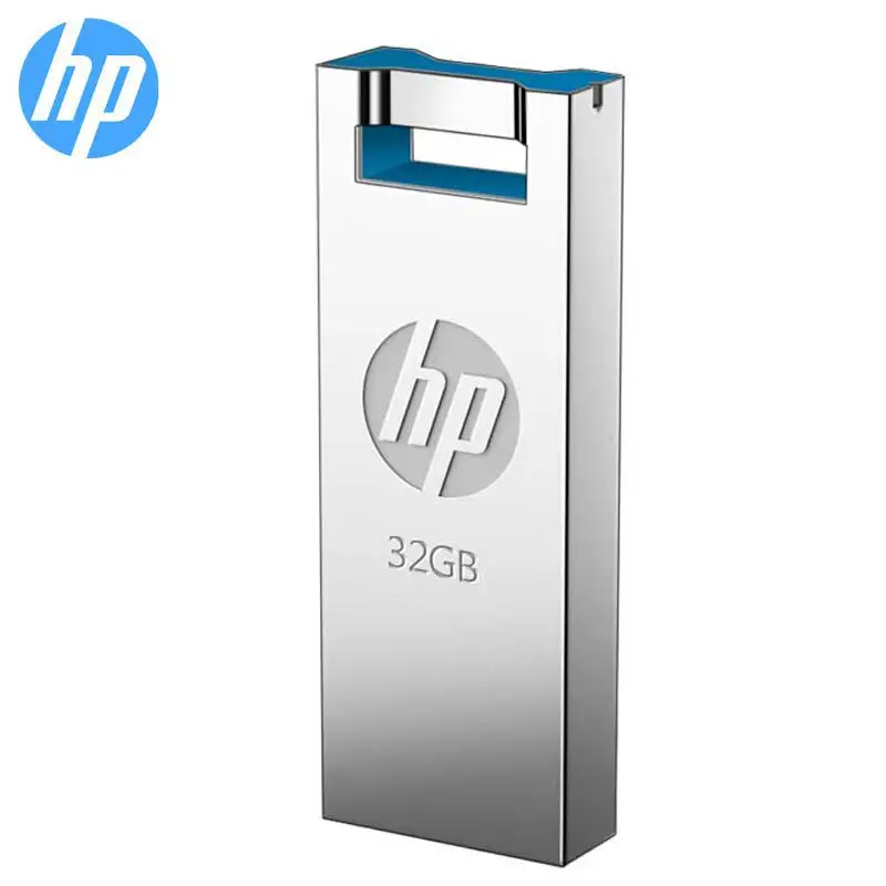 НОВЫЙ HP USB Flash 16 ГБ 32 64 Pendrive v295w Симпатичные Memory Stick Plus otg типа C DJ DIY Пользовательский