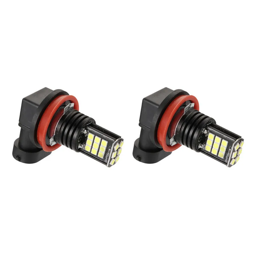 2 шт. H8 H9 H11 3030 24 SMD LED RGB Автомобильная фара противотуманная лампа Вт 6000 К