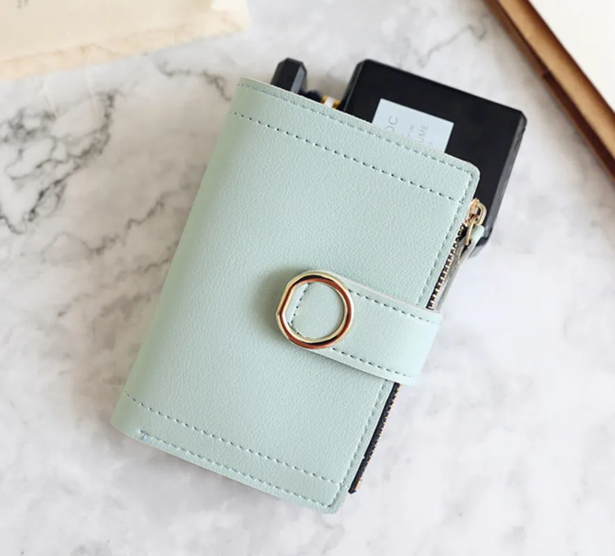 LIGHT GREEN Женские кошельки клатч, сумка, кошельки на молнии, кошельки для девушек, девушек, студентов, денег, монет, Карманный держатель для карт, женские кошельки - Цвет: LIGHT GREEN