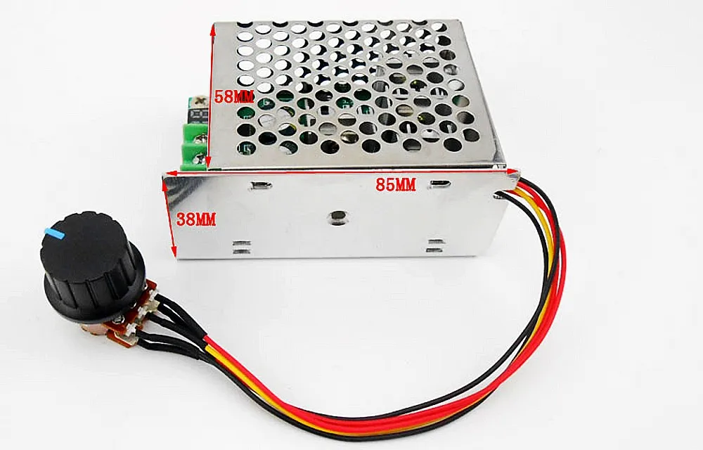 Цифровой дисплей 6 ~ 60V 12v 24v 36v 48v PWM контроллер скорости двигателя постоянного тока