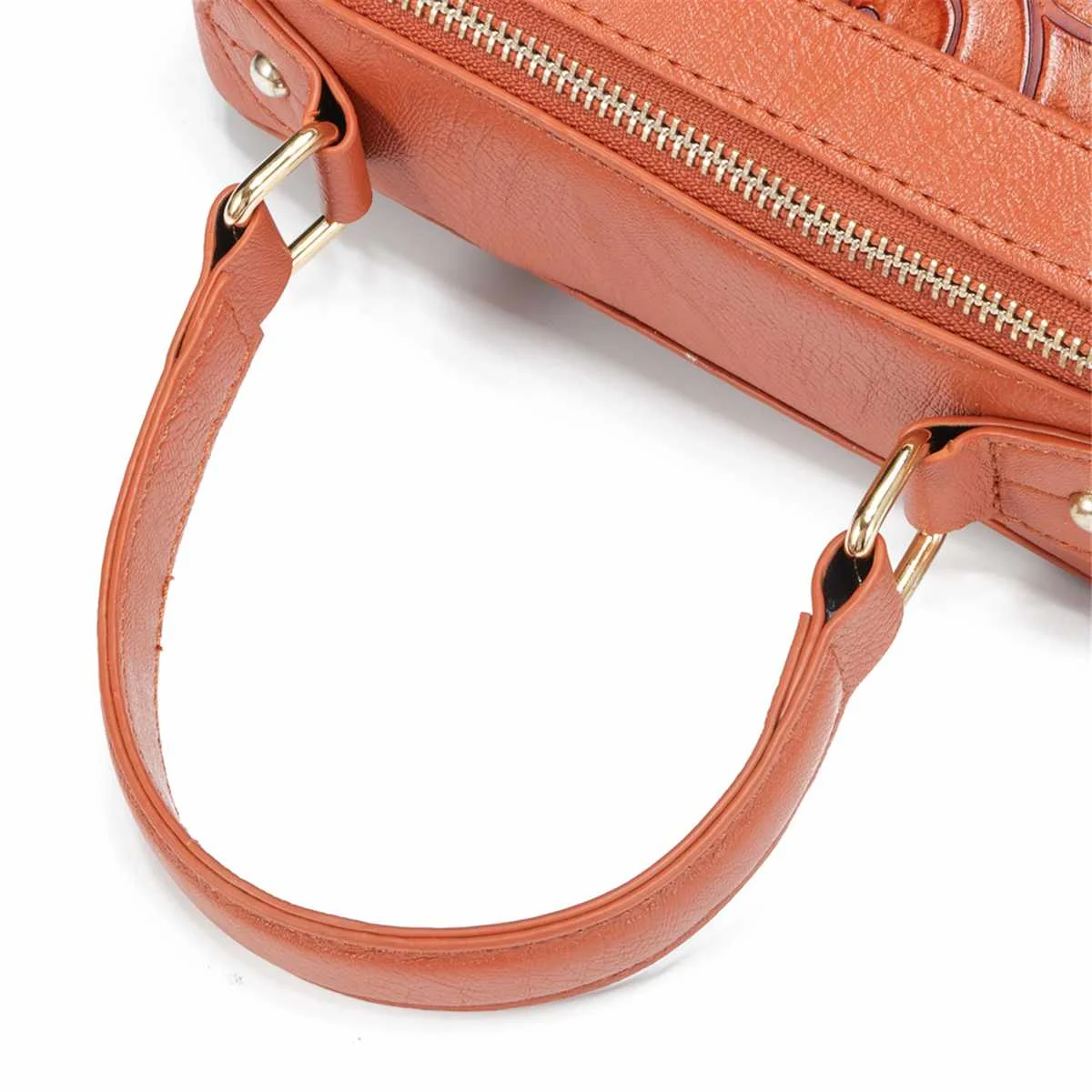 Женская Роскошная Сумка Bolsa Feminina, брендовая винтажная кожаная сумка, Женская тисненая сумка-мессенджер с цветами, маленькая ручная сумка