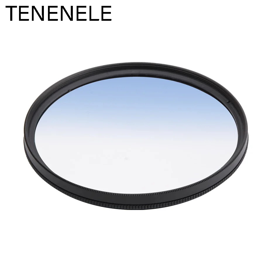 TENENELE градиентный цветной фильтр для камеры 46 49 52 55 58 62 67 72 77 82 мм Фильтры для объективов Nikon sony Canon Pentax Fuji DLSR камера
