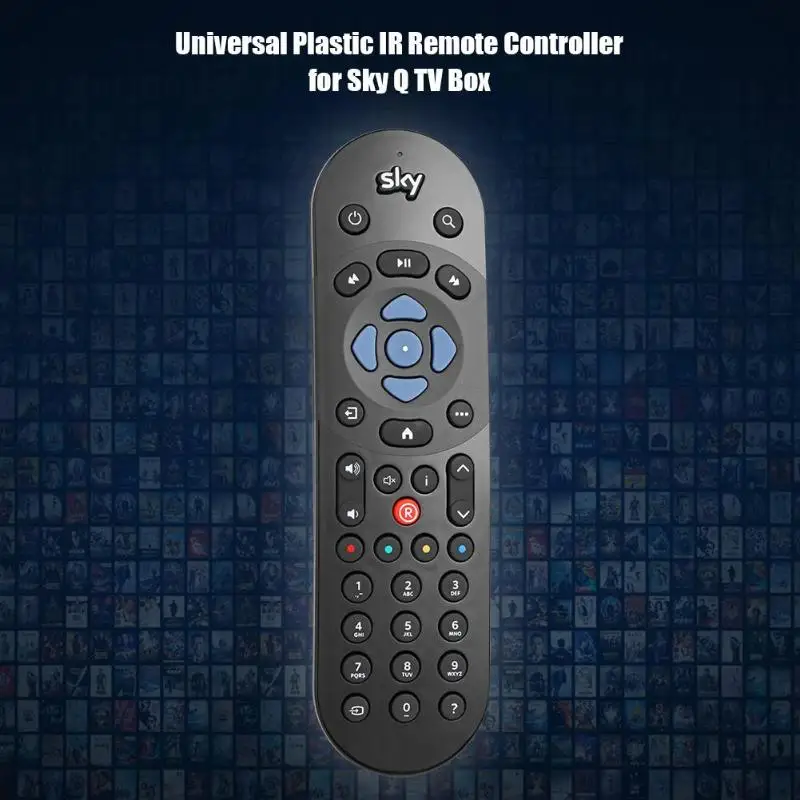 Universal Plastic IR Remote Controller for Sky Q TV Box Coontroller Black sky box /TV high quility Control home |