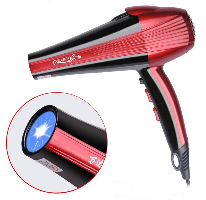 Про Скорость Фен 220-240 В Расческа Горячий Холодный Воздух с подогревом Мощный