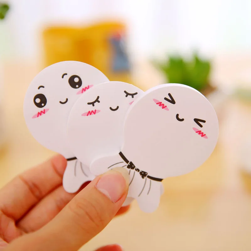 

1 Pcs Creative Sunny Doll Shape Memo Pad Sticky Notes Memo Notebook Stationery Papelaria Escolar School Supplies