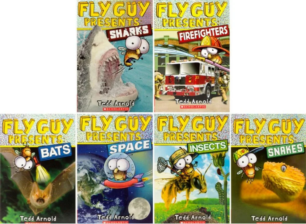 Fly Guy представляет Детские обучающие книги раннее обучение английскому языку для