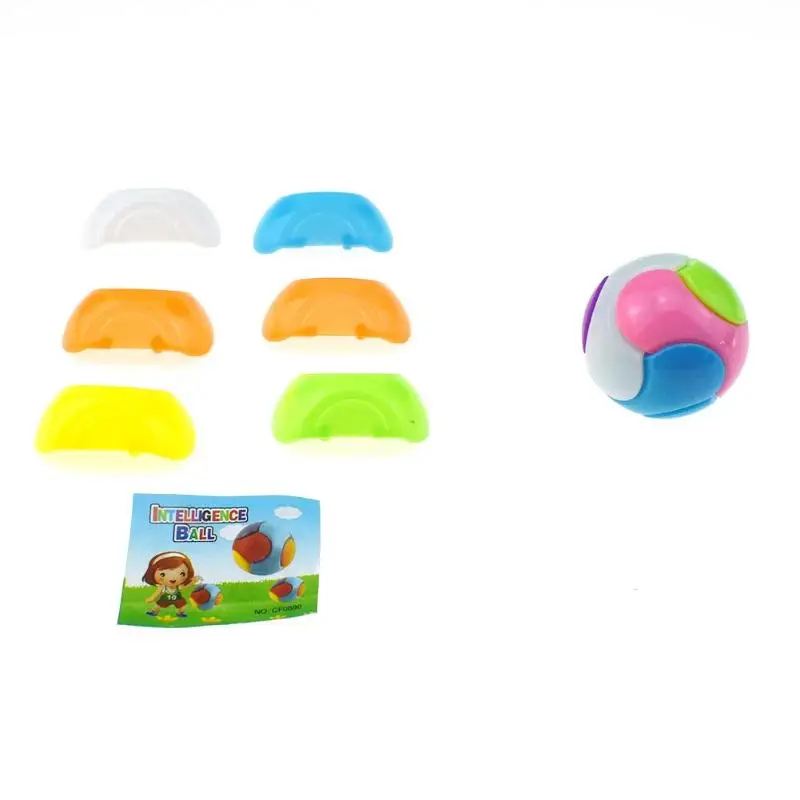 Мини DIY 6 лепестков Собранный шар капсула игрушка головоломка игрушки смешное яйцо подарки