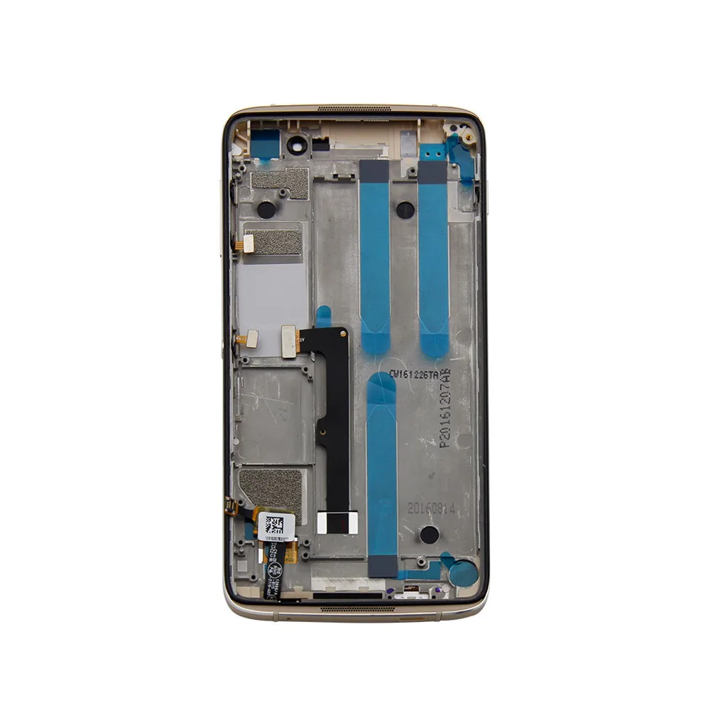 Для 5," Alcatel One Touch Idol 4 LTE OT6055 6055P 6055Y 6055B 6055K 6055 ЖК-дисплей дигитайзер сенсорный экран в сборе+ рамка
