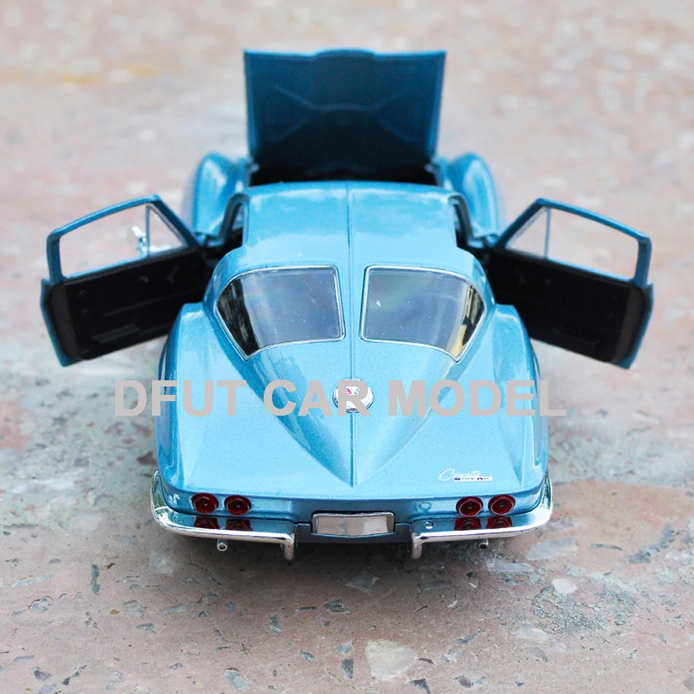 Масштаб 1:24 модель автомобиля Corvette из сплава детские игрушечные автомобили