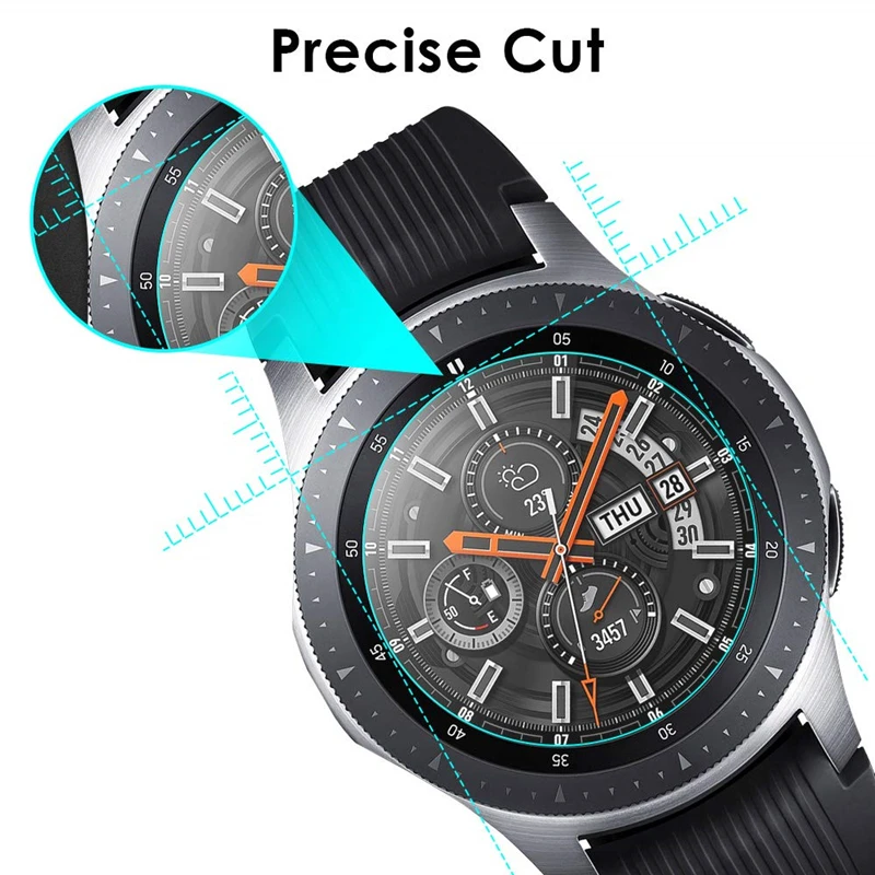 Аксессуары для часов совместимые с часами Samsung Galaxy Watch 46 мм защита экрана