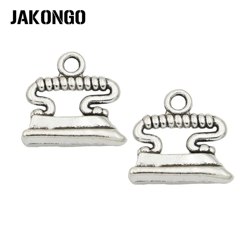 JAKONGO тибетская Посеребренная Железная Подвеска для изготовления ювелирных