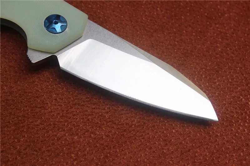 Высокое качество MIKER ZT0456 складной нож, лезвие: D2(пятно), ручка Jade G10, Открытый Кемпинг Охота ручной EDC инструменты