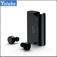 Модернизированные S2 Bluetooth 5,0 стерео наушники с микрофоном беспроводные IP67 водонепроницаемые наушники 850 мАч коробка Наушники для IOS Android PK X2T