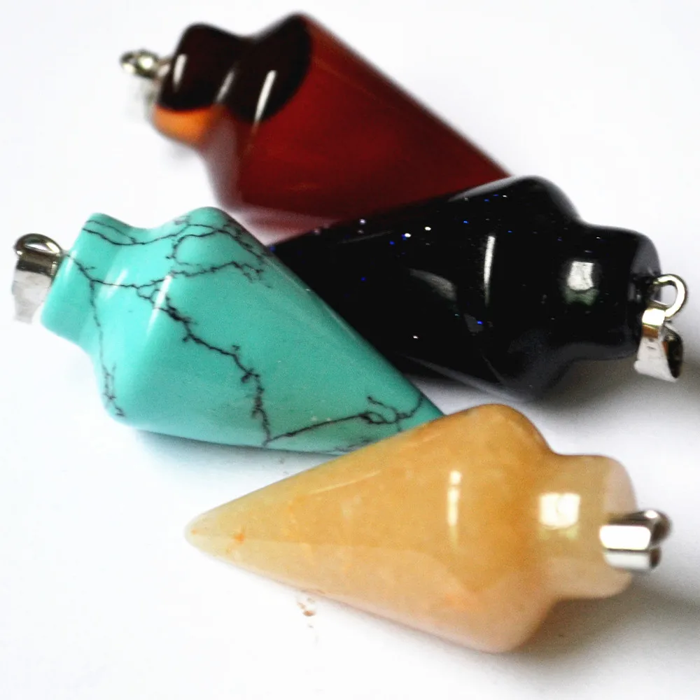 12 шт. Женские Подвески из натурального камня|stone pendulum|natural stone pendulummixed natural |