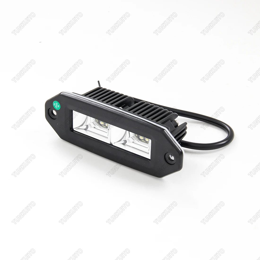1pcs 40w 2 шт. 40 Вт заподлицо LED Pods прожектор рабочий свет бар 6500 к Водонепроницаемый светодиодный рабочий бар для внедорожного резервного пикапа автомобиля - Цвет: 1pcs 40w