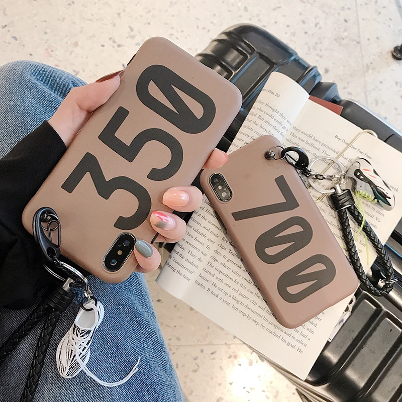350 boost v2 700 Kanye Мягкий силиконовый чехол для iphone 6 S 7 7plus 8 8plus X 10 XR XS Max 3D модель обуви автомобильный чехол для телефона