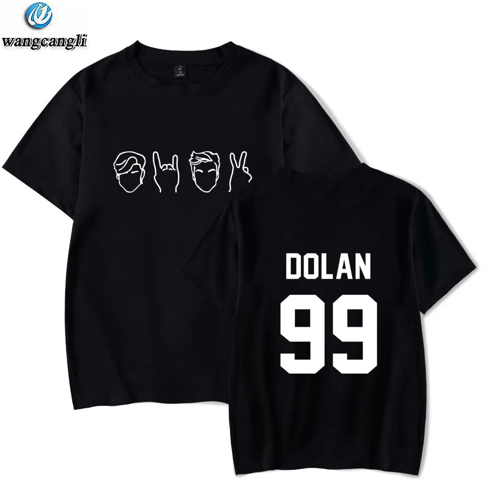 Футболка Dolan Twins летняя Хлопковая мужская футболка с принтом модные мужские