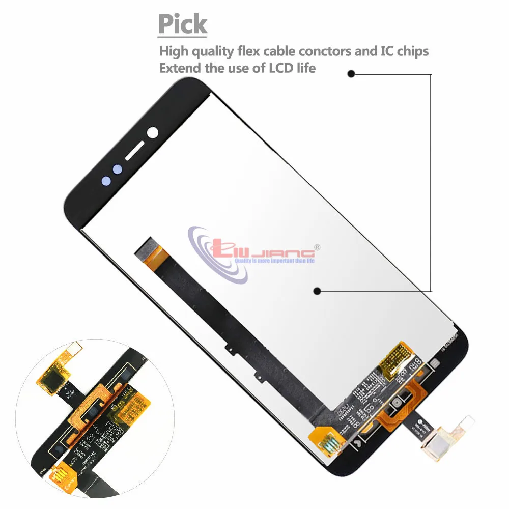 ЖК дисплей с сенсорным экраном и рамкой для XIAOMI Redmi Note 5A Prime Y1 Y1|Экраны мобильных