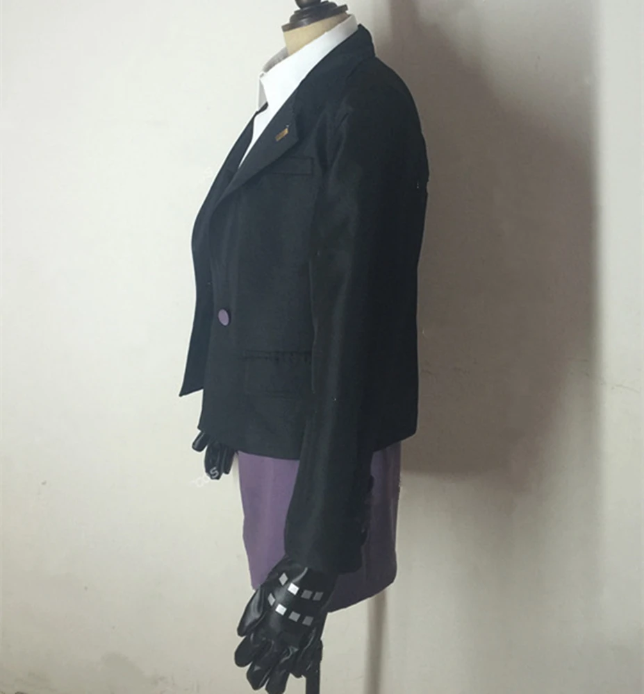 Anime Danganronpa 3 Dangan Ronpa Kyoko Kyouko Kirigiri Cosplay Costume includes gloves Custom-made any size |