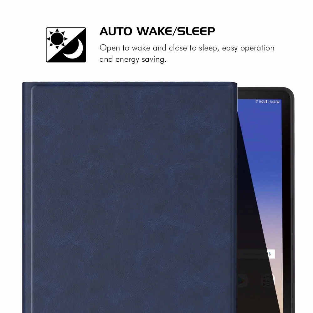 Чехол с клавиатурой MoKo для samsung Galaxy Tab S4 10,5, SM-T830 для планшета/T835, тонкий Чехол-книжка из искусственной кожи