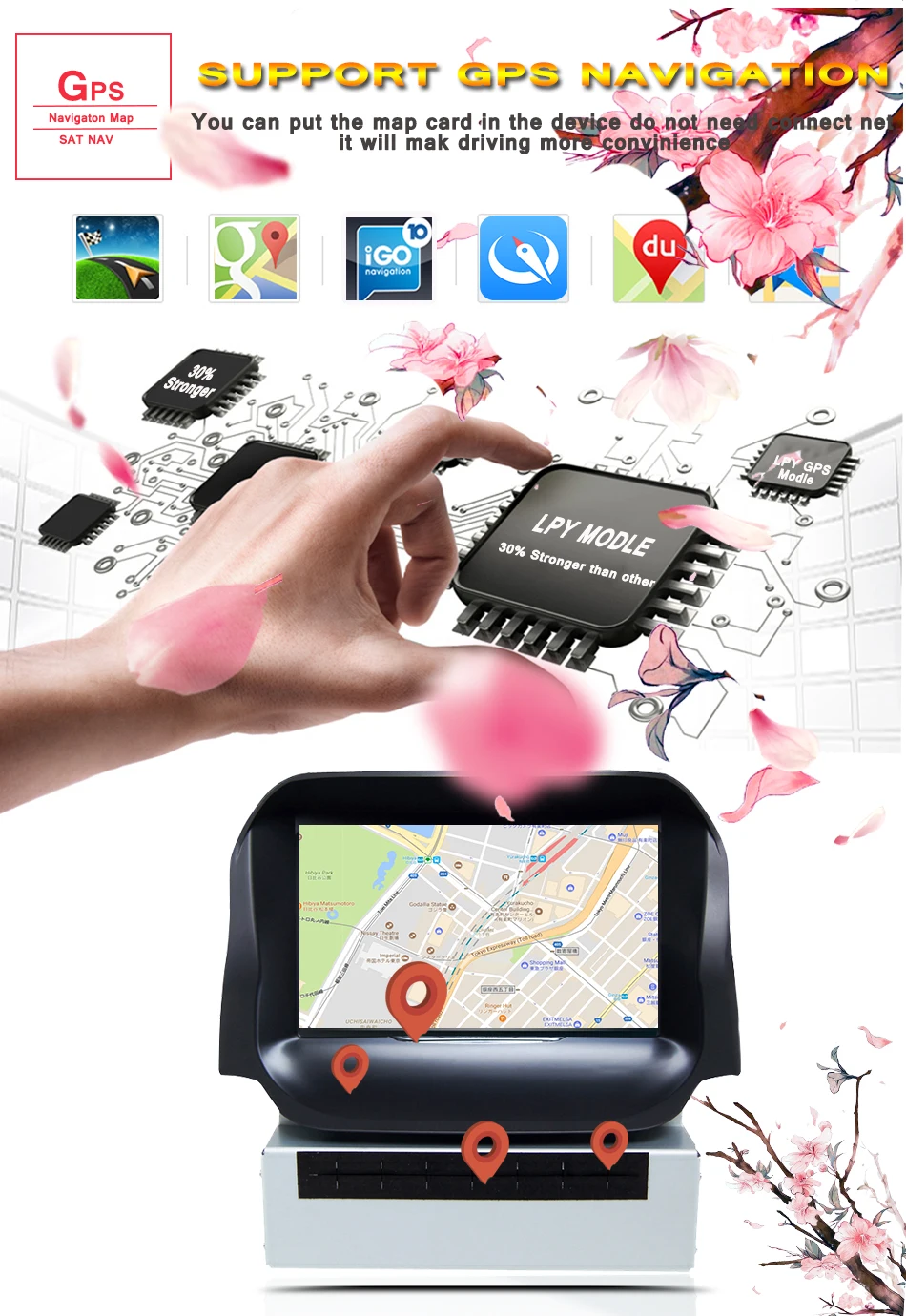 2Din Восьмиядерный Android 9,0 для Ford ECOsport 2012- сенсорный экран Авторадио автомобильный DVD gps навигация Центральный Мультимедиа ECOsport