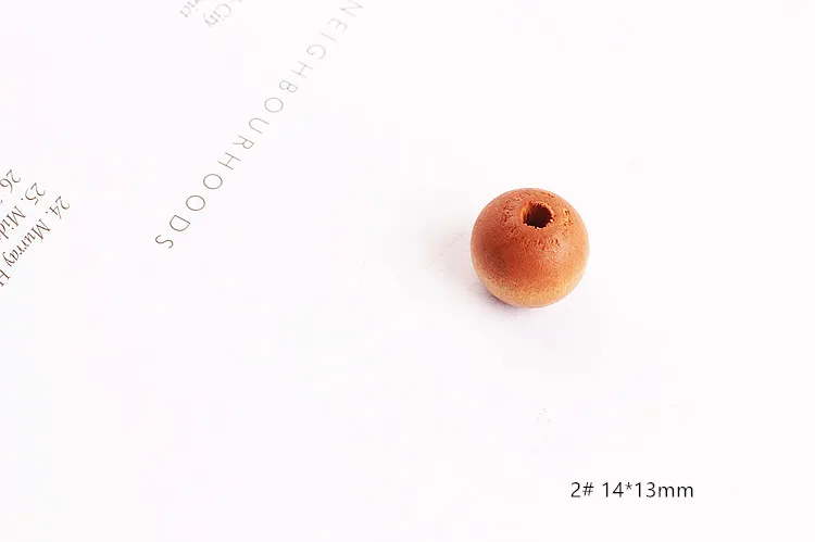 Аксессуары для рукоделия Ritoule корейские деревянные бусинки перфорированные