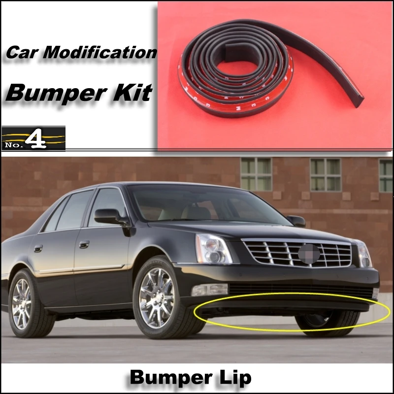 Передний Спойлер бампера Губы Для Cadillac DTS Юбка/Бампер Комплект/Отражатель