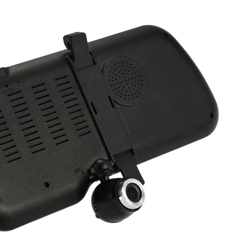 Cemicen 5,0 дюймов Android 4,4 gps ips экран FHD 1080P Автомобильный видеорегистратор зеркало заднего вида видео рекордер двойная камера